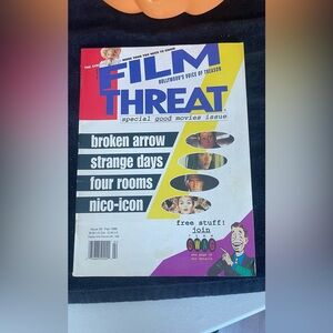 Film Threat Mag John Travolta Antonio Banderas February 1996 090320nonr